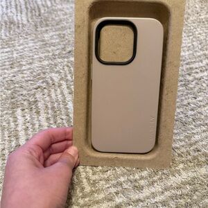 Beige Casely Bold Phone Case- Never Used